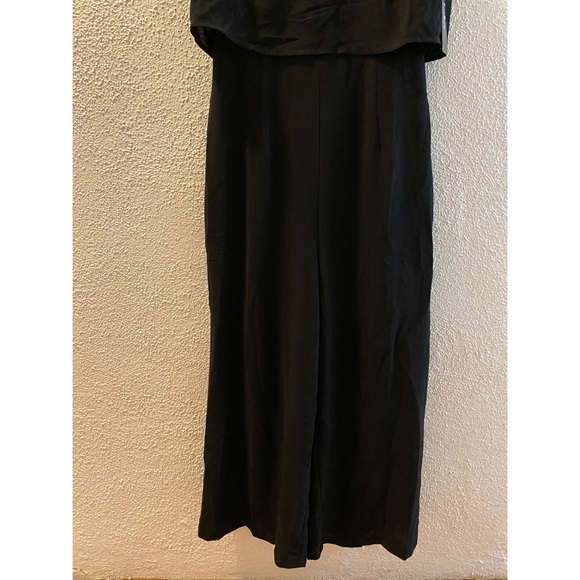 Black Backless Midi Jumpsuit - Picture 7 of 10